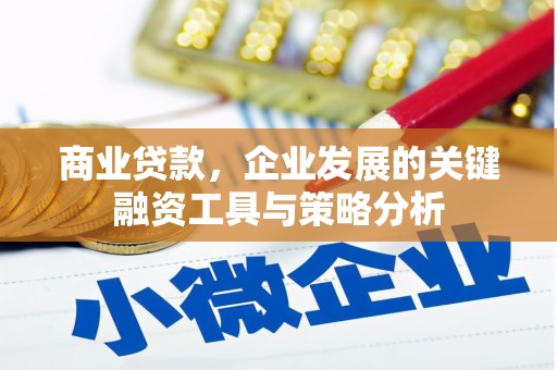 江津商业贷款，企业发展的关键融资工具与策略分析