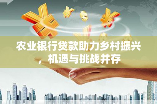 江津农业银行贷款助力乡村振兴，机遇与挑战并存
