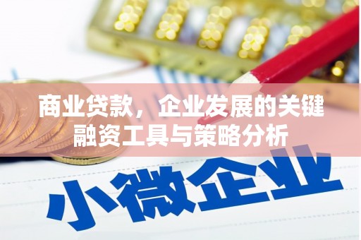 江津商业贷款，企业发展的关键融资工具与策略分析