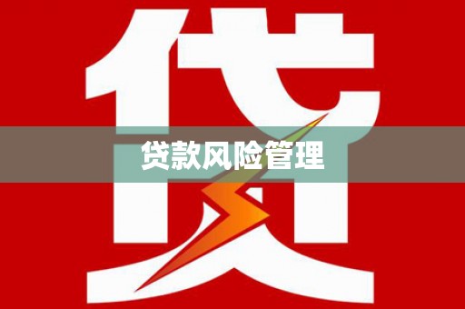 江津贷款风险管理