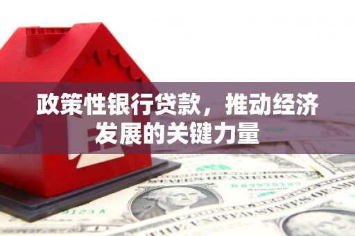 江津政策性银行贷款，推动经济发展的关键力量