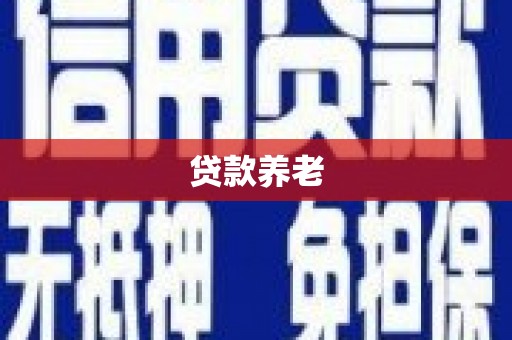 江津贷款养老
