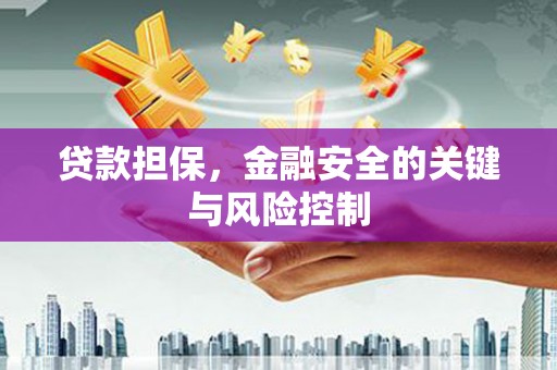 江津贷款担保，金融安全的关键与风险控制