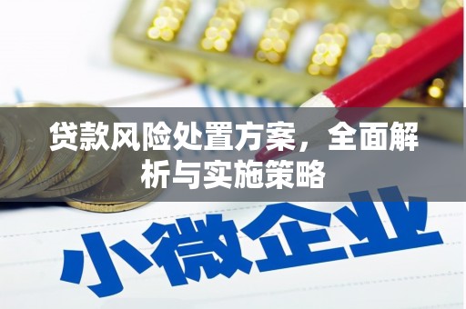 江津贷款风险处置方案，全面解析与实施策略